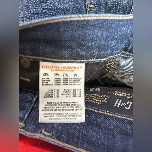 Citizens Of Humanity Ava Low Rise Straight Leg Jeans - Picture 12 of 12